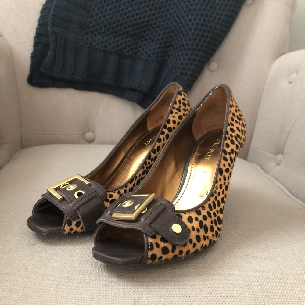 Nine West Open Toe Pumps